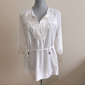 Motherhood Maternity White Blouse, Size S